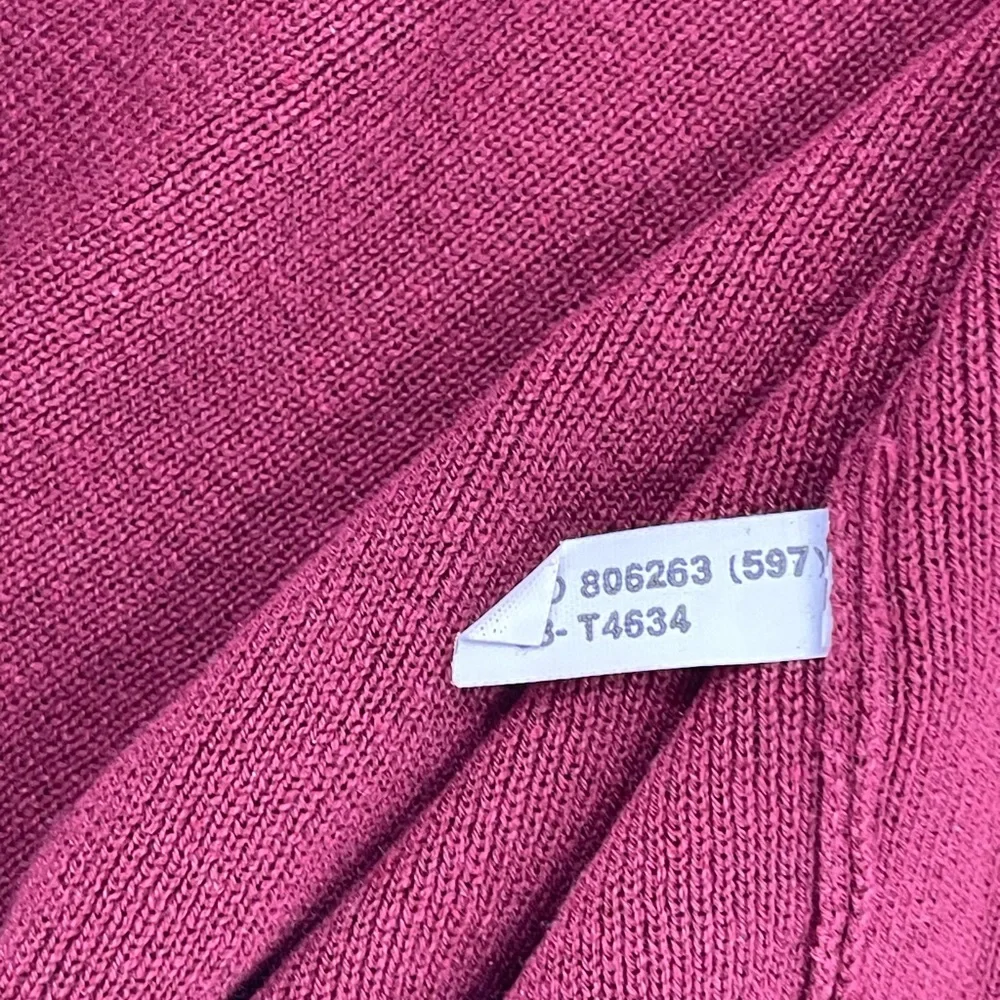 Tommy Bahama Maroon V Neck Sweater Pullover‎ Silk & Cotton Blend Men’s Large L